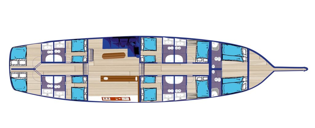 Simerenya gulet charter in Marmaris, photo 21